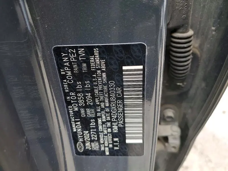 2024 HYUNDAI ELANTRA LIMITED  