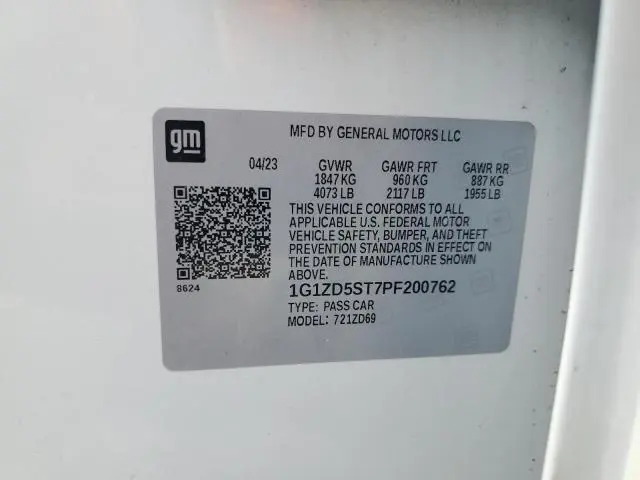 2023 CHEVROLET MALIBU LT