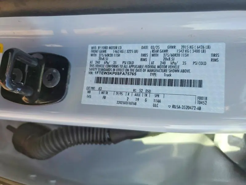 2025 FORD F150 XLT  