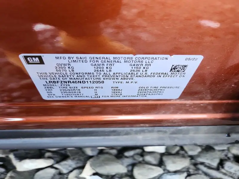 2022 BUICK ENVISION ESSENCE  