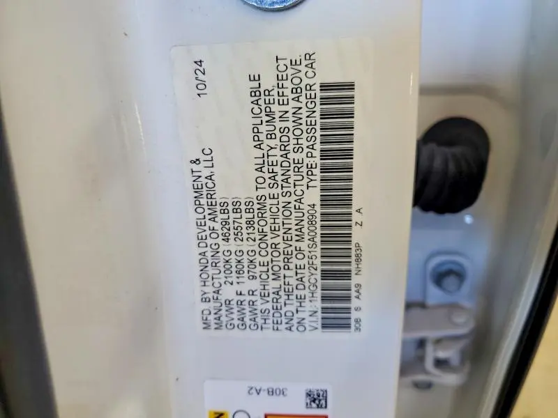 2025 HONDA ACCORD HYBRID SPORT  