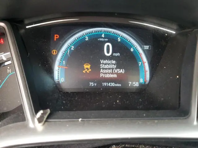2016 HONDA CIVIC EXL  