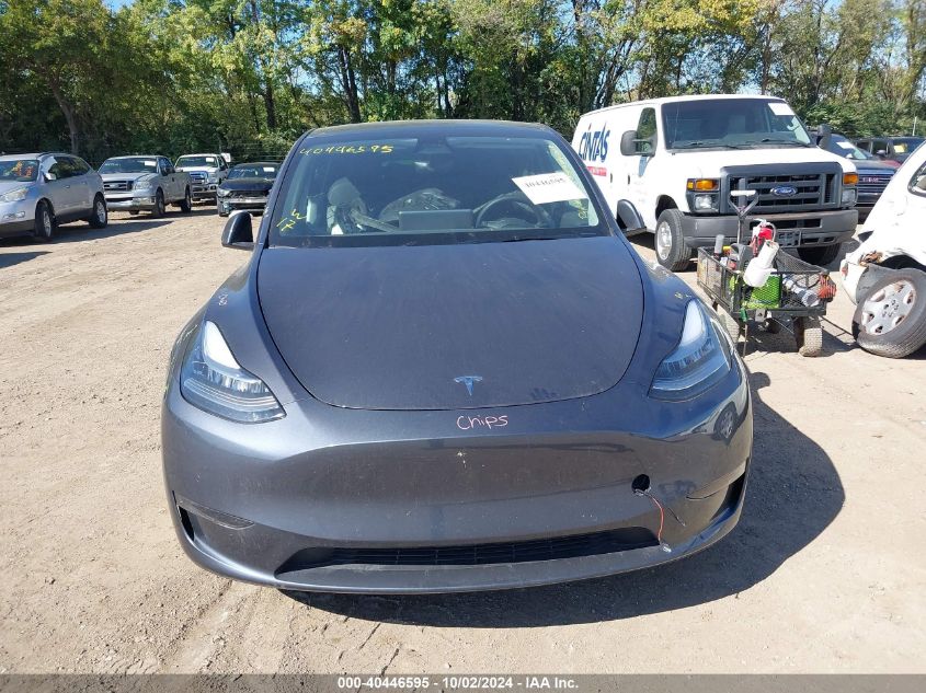 2022 TESLA MODEL Y LONG RANGE DUAL MOTOR ALL-WHEEL DRIVE