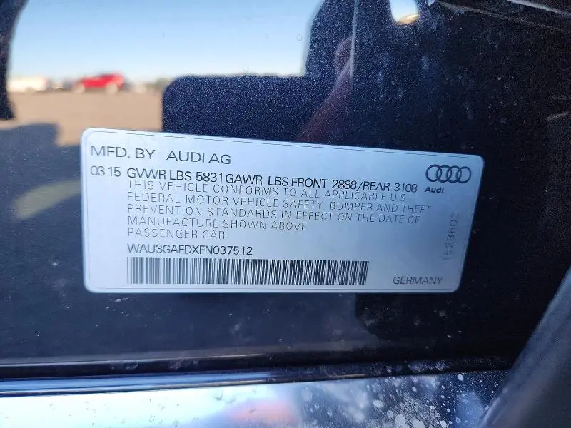 2015 AUDI A8 L QUATTRO  