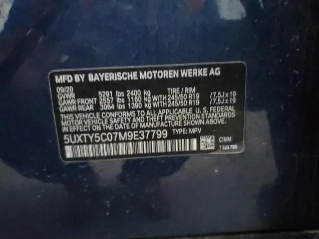 2021 BMW X3 XDRIVE30I  