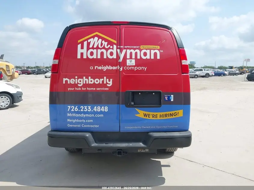 2024 CHEVROLET EXPRESS CARGO RWD 2500 REGULAR WHEELBASE WT