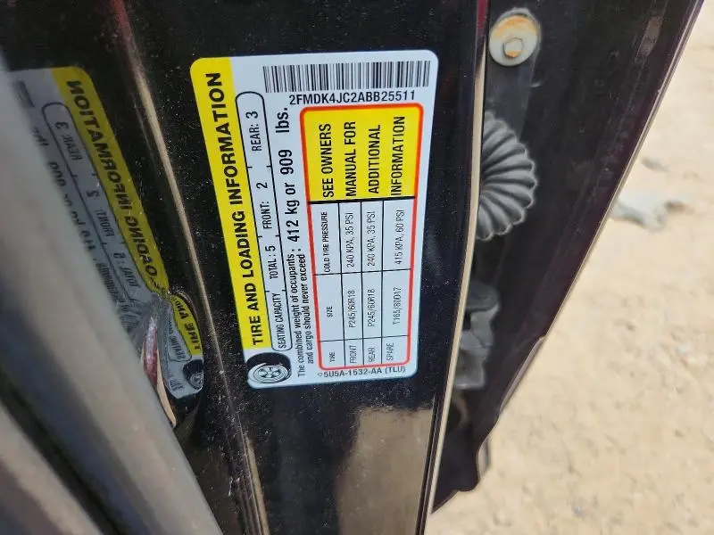 2010 FORD EDGE SEL  