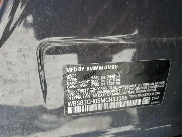 2021 BMW M5