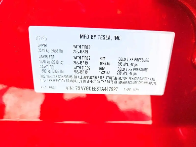 2026 TESLA MODEL Y   