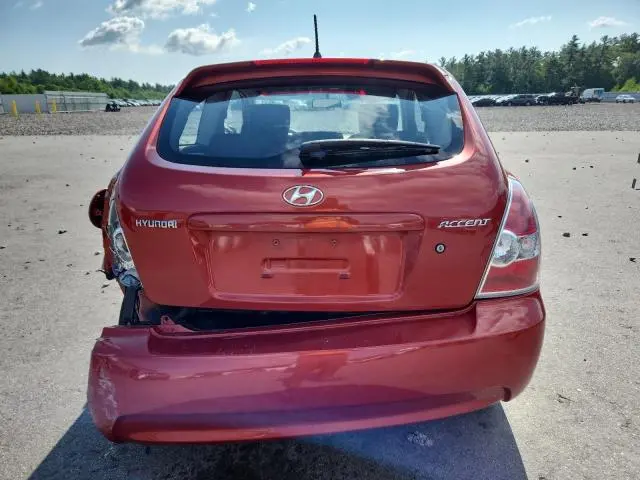 2010 HYUNDAI ACCENT BLUE  