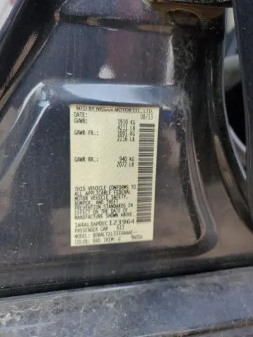 2014 NISSAN ALTIMA 2.5  