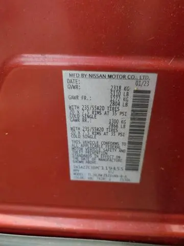 2023 NISSAN MURANO SL  