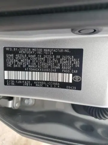 2025 TOYOTA CAMRY XSE