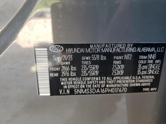 2023 HYUNDAI SANTA FE SEL PREMIUM  