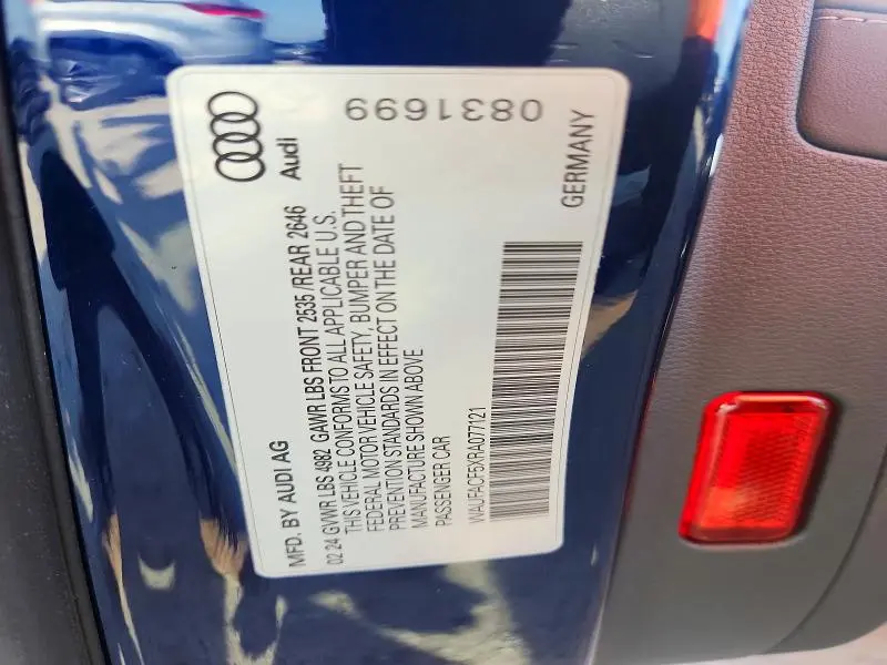 2024 AUDI A5 HYBRID PREMIUM PLUS 45