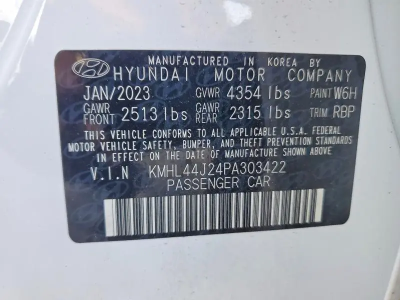 2023 HYUNDAI SONATA SEL PLUS  