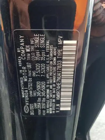 2022 HYUNDAI PALISADE CALLIGRAPHY  