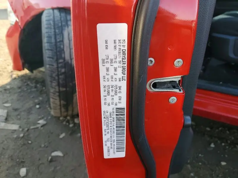 2012 DODGE RAM 1500 ST  