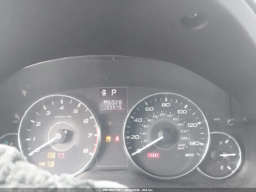 2012 SUBARU OUTBACK 2.5I LIMITED