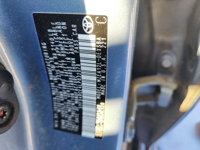 2020 TOYOTA COROLLA SE  