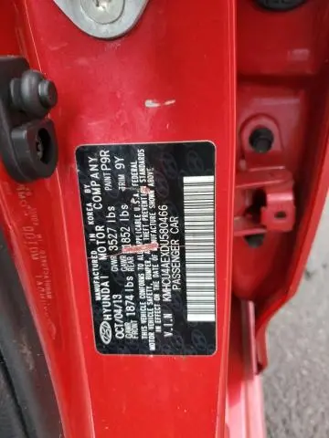 2013 HYUNDAI ACCENT GLS  