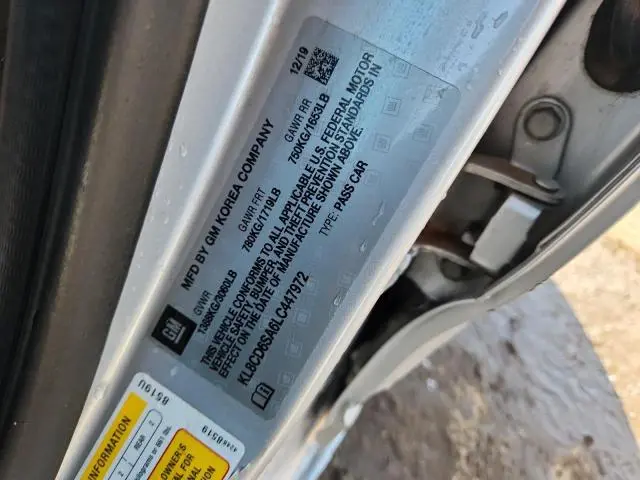 2020 CHEVROLET SPARK 1LT  