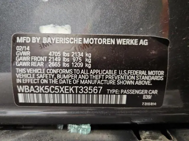 2014 BMW 328 D XDRIVE  