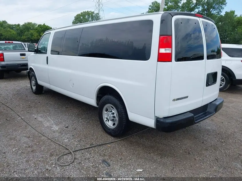 2021 CHEVROLET EXPRESS PASSENGER RWD 3500 EXTENDED WHEELBASE LS