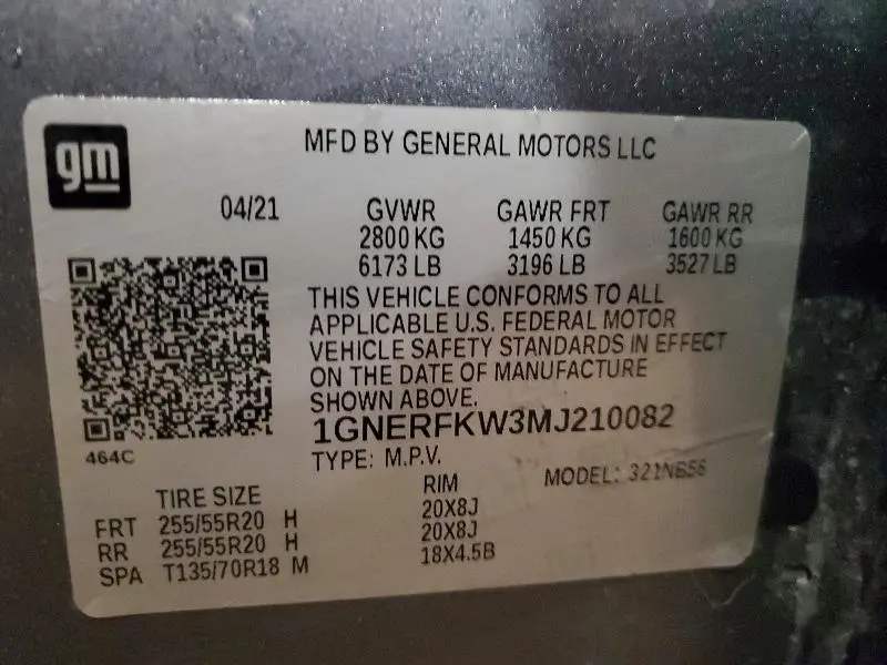 2021 CHEVROLET TRAVERSE LS  