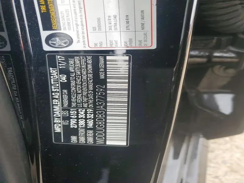 2018 MERCEDES-BENZ S 560  