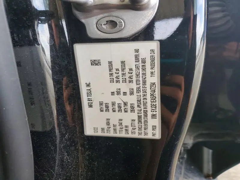 2023 TESLA MODEL 3   