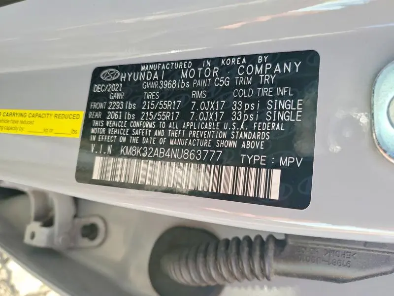 2022 HYUNDAI KONA SEL  