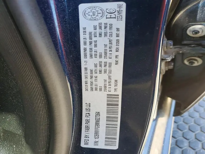 2021 RAM 1500 BIG HORN  