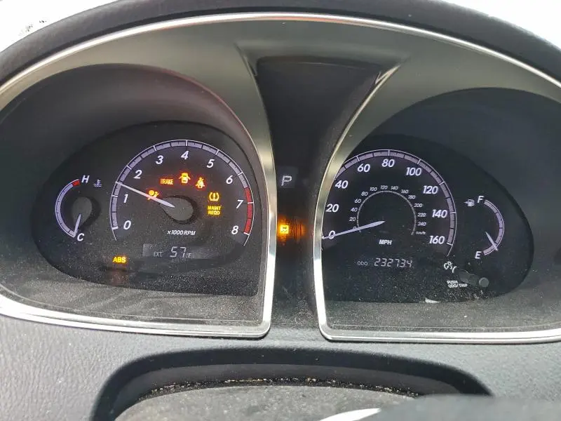 2012 TOYOTA AVALON BASE  