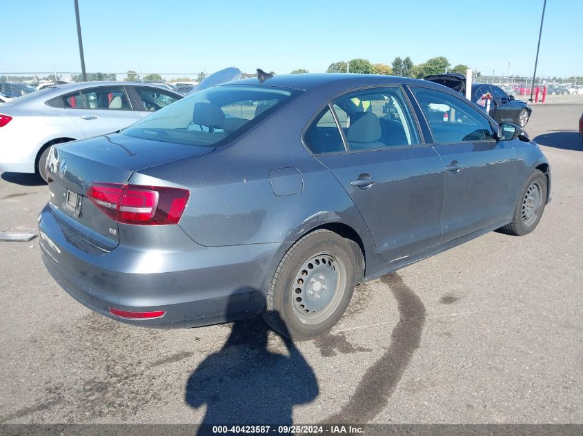 2016 VOLKSWAGEN JETTA 1.4T S