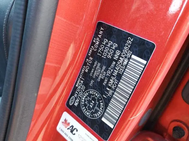 2021 HYUNDAI ELANTRA SEL  