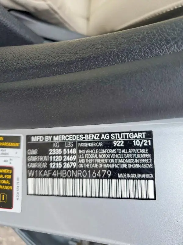 2022 MERCEDES-BENZ C 300 4MATIC  