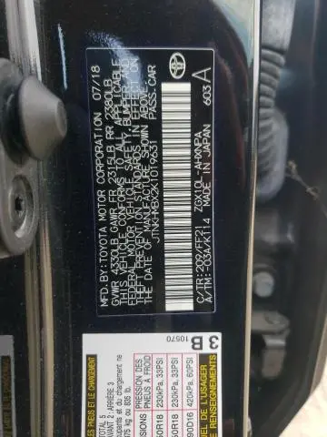 2019 TOYOTA C-HR XLE  