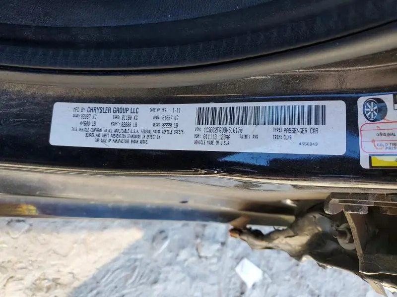 2011 CHRYSLER 200 LIMITED  