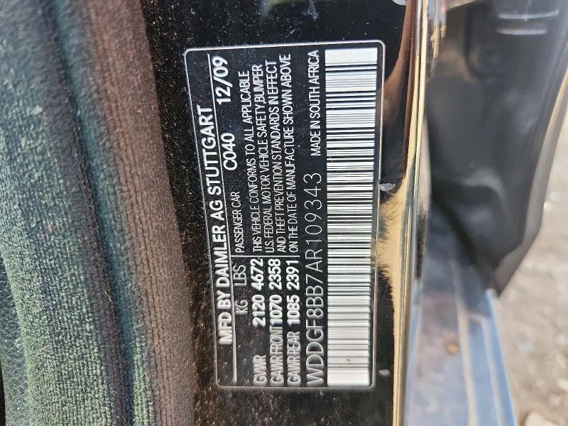 2010 MERCEDES-BENZ C 300 4MATIC  