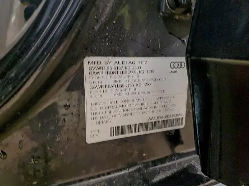 2013 AUDI A4 ALLROAD PREMIUM PLUS  