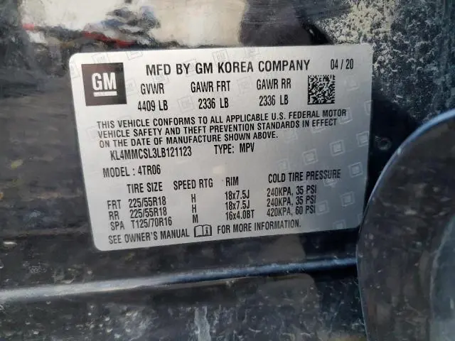 2020 BUICK ENCORE GX PREFERRED  