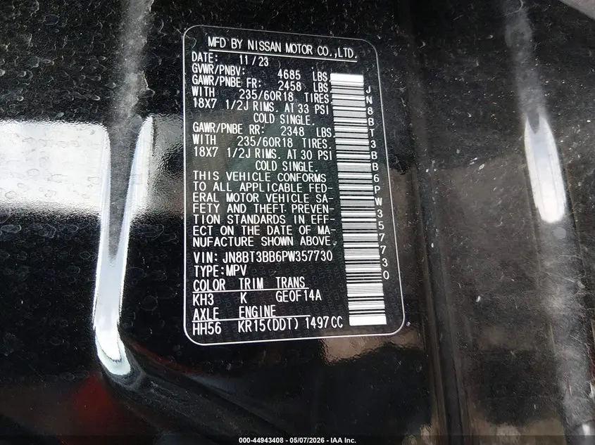 2023 NISSAN ROGUE SV INTELLIGENT AWD
