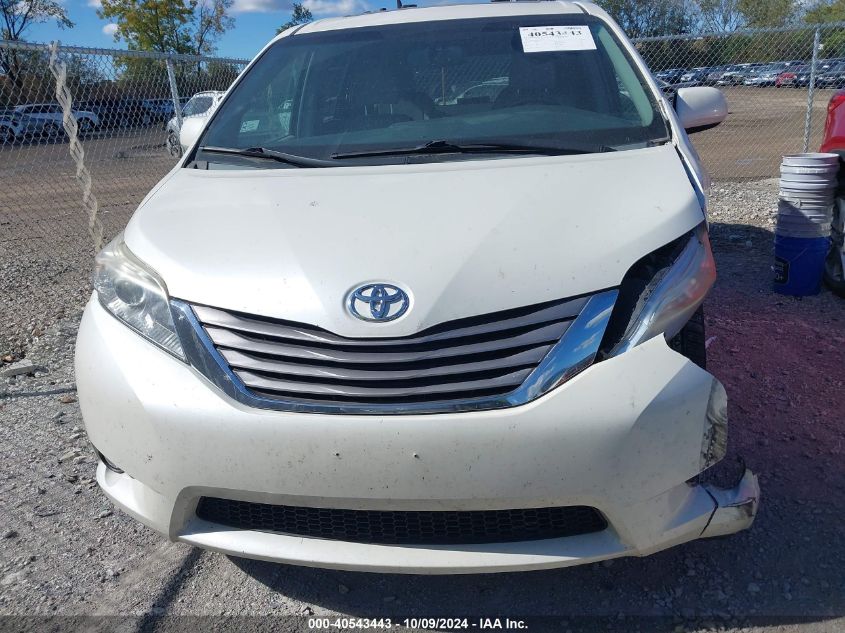 2015 TOYOTA SIENNA XLE PREMIUM 7 PASSENGER