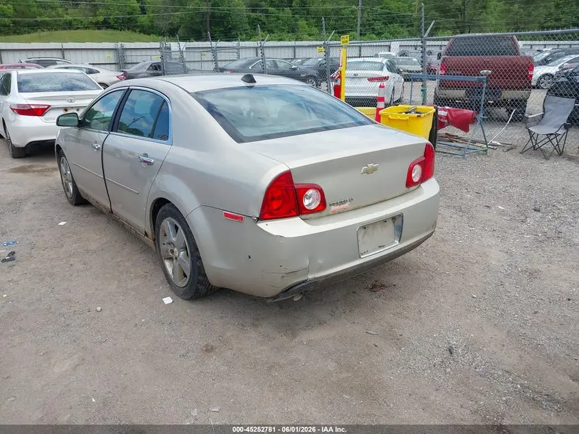 2012 CHEVROLET MALIBU 1LT