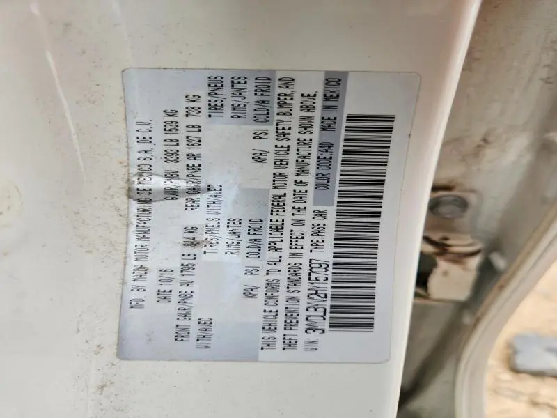 2017 TOYOTA YARIS IA BASE  