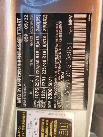 2022 MERCEDES-BENZ GLC 300  