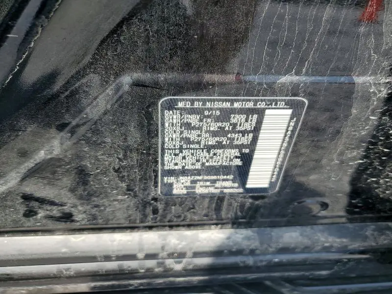 2016 INFINITI QX80 BASE  