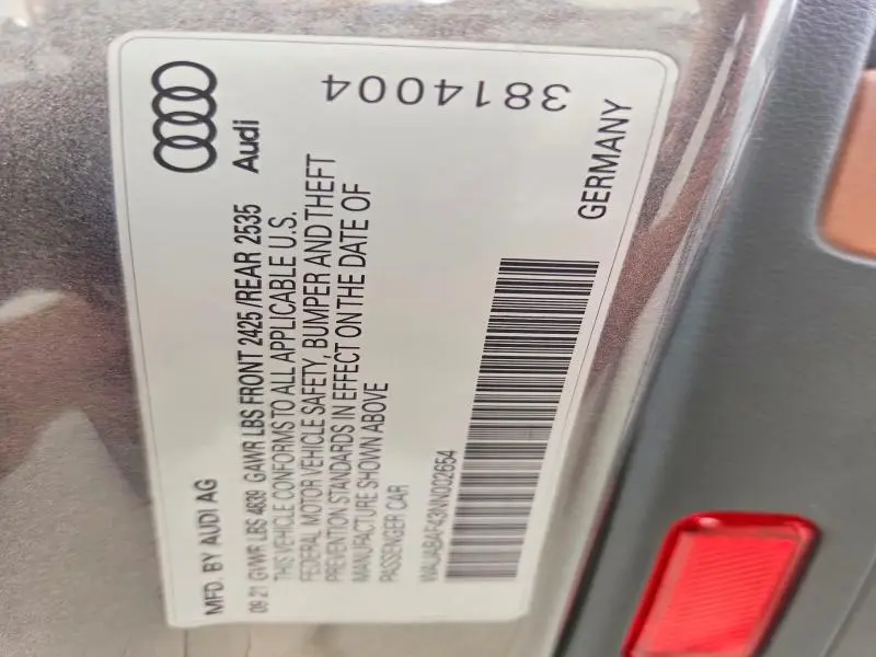 2022 AUDI A4 PREMIUM 40  