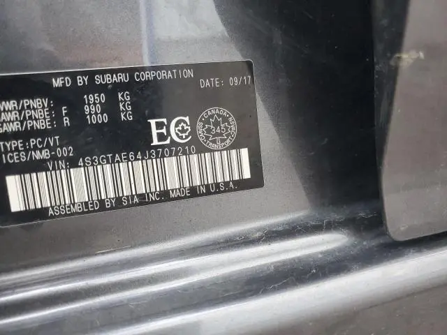 2018 SUBARU IMPREZA PREMIUM PLUS  